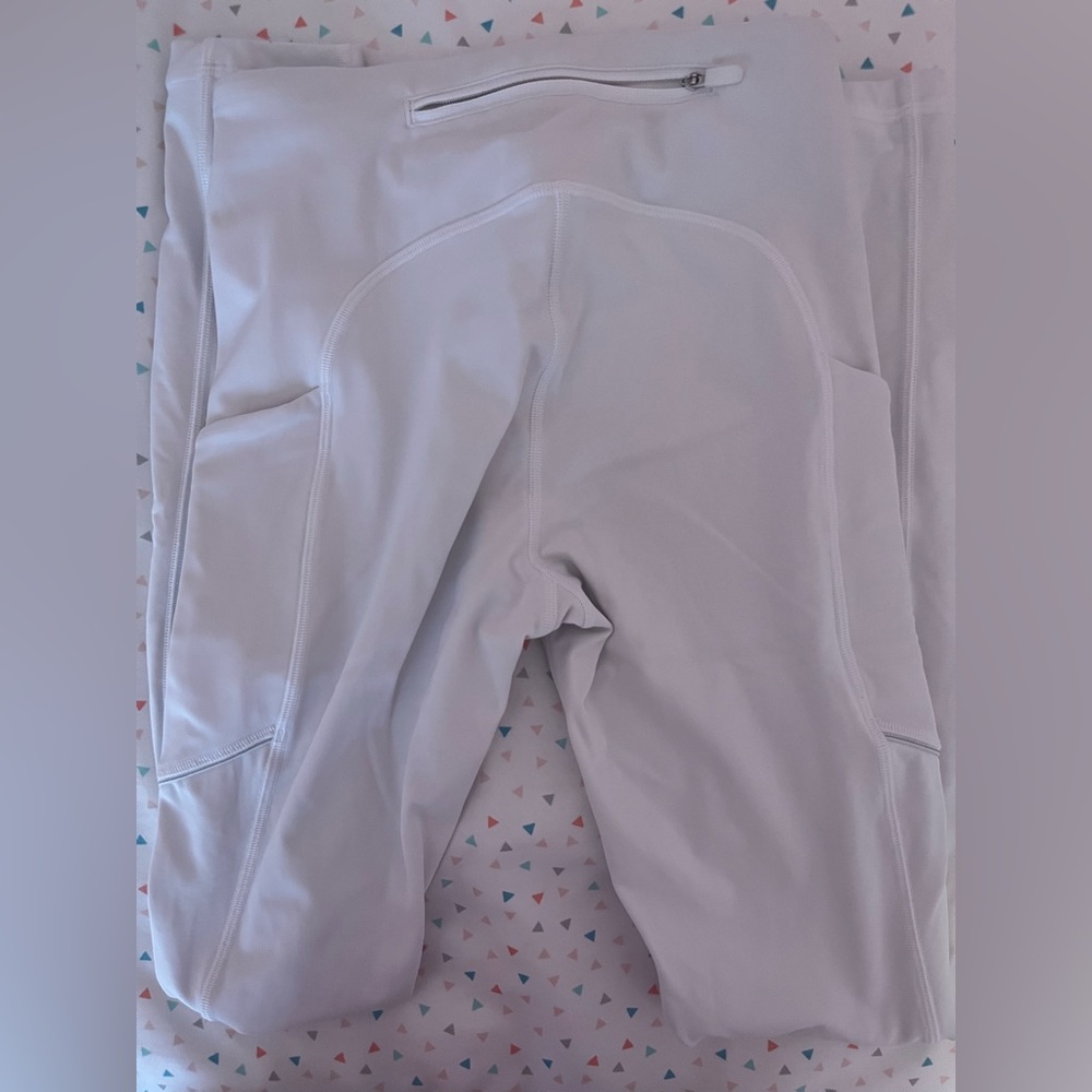 Lululemon white leggings. Size 2
